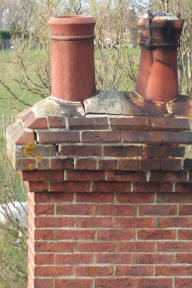 Chimney repair and repointing in Hailsham, Sussex